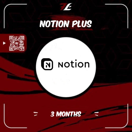 Notion Plus - 3 Months