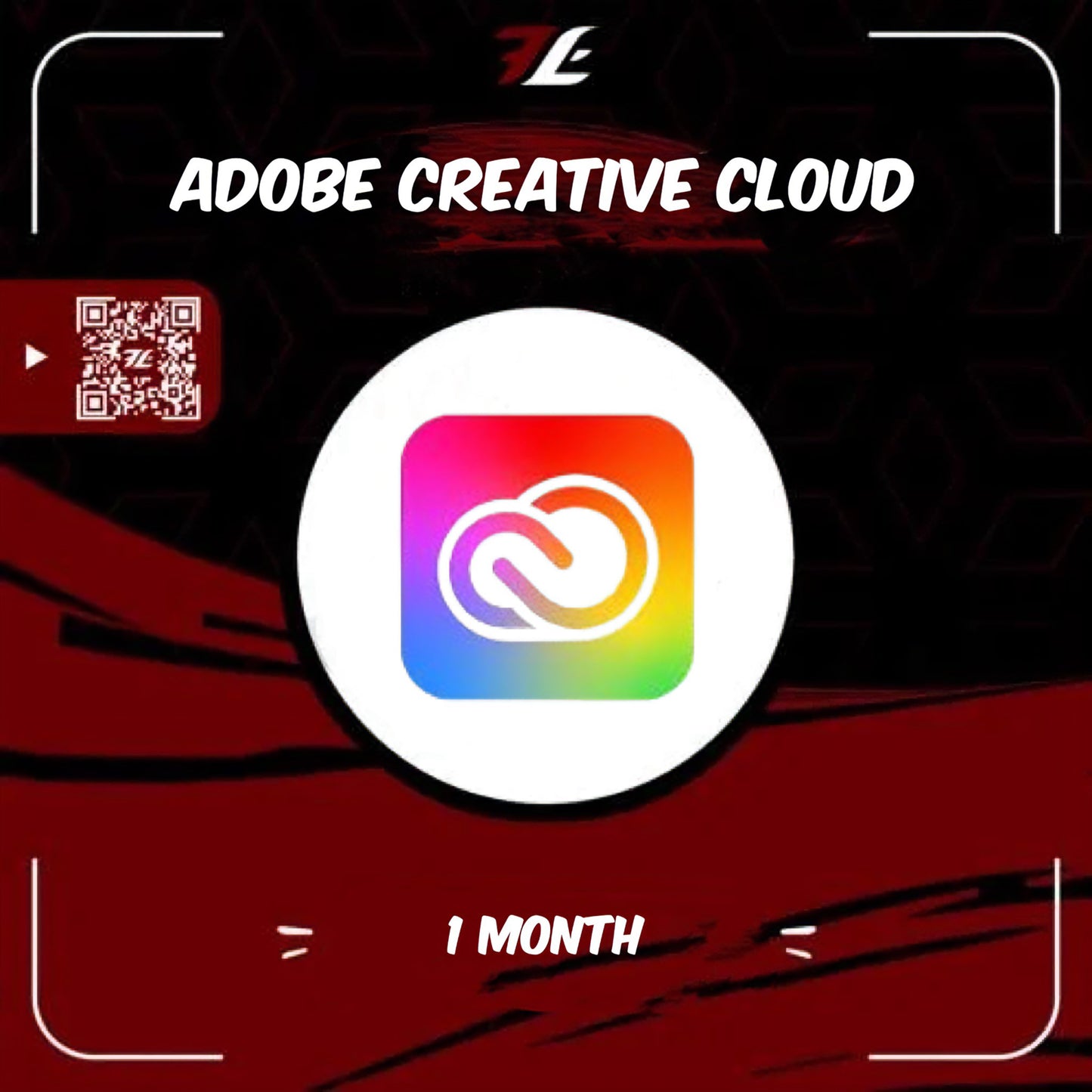 Adobe Creative Cloud - 1 mois