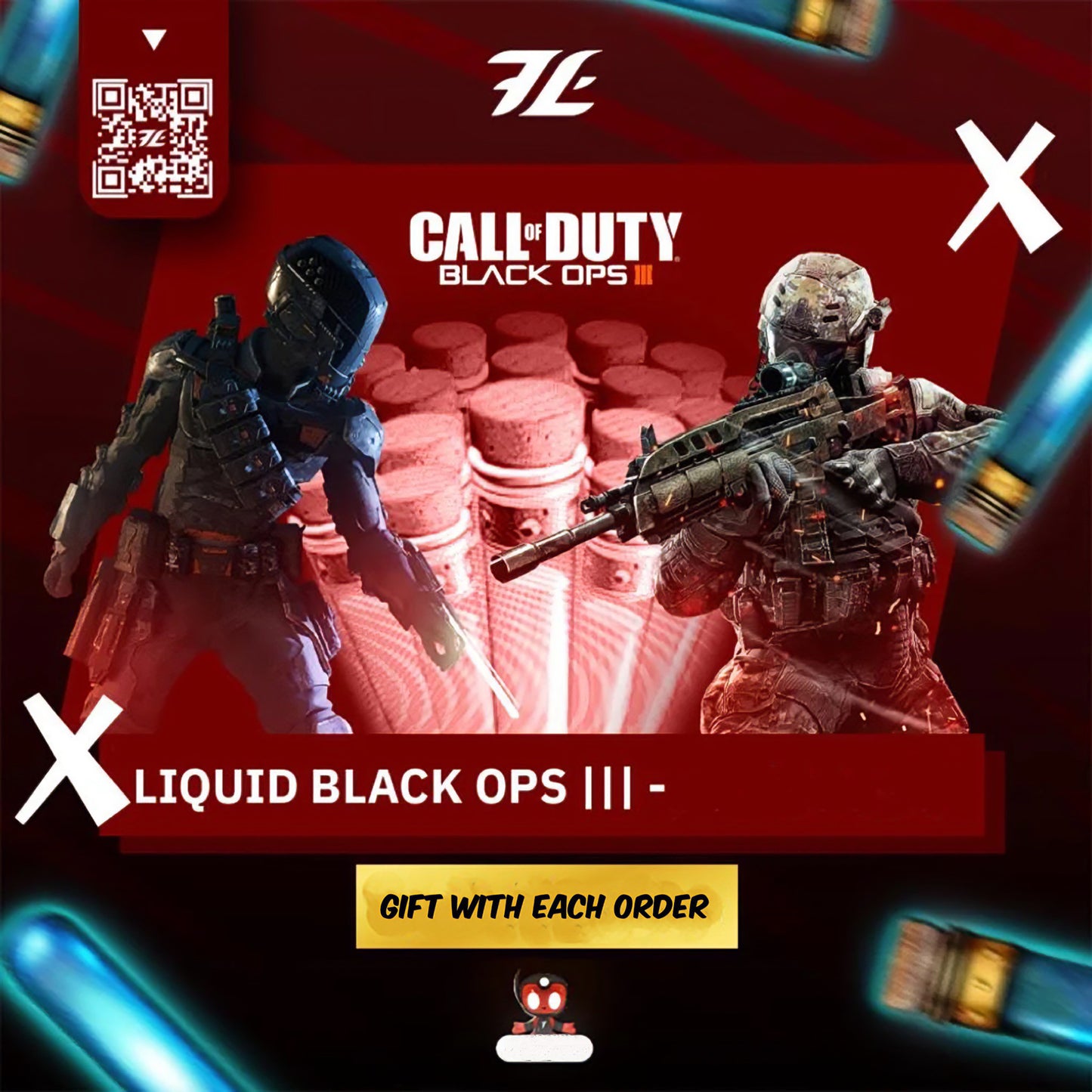 LIQUID BLACK OPS III - 200K -